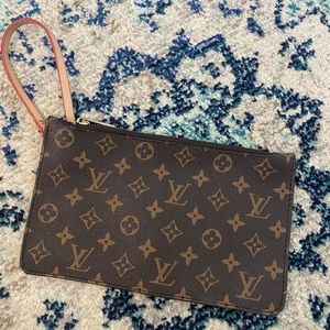 Louis Vuitton wristlet clutch